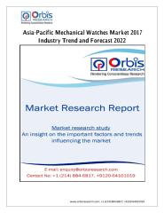 Asia-Pacific Mechanical Watches Market 2017 Industry Trend and Forecast 2022.pdf