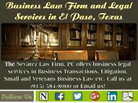 Business Law Firm and Legal Services in El Paso, Texas.pdf