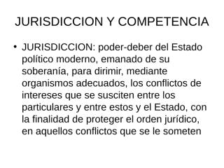 jurisdiccion y competencia.ppt