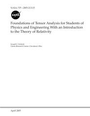 foundations_of_tensor_analysis_for_students_of_physics_and_engineering_with_an_introduction_to_theory_of_relativity_(nasa).pdf