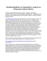 Detailed Qualitative & Quantitative Analysis on Elemental Analysis Market.pdf